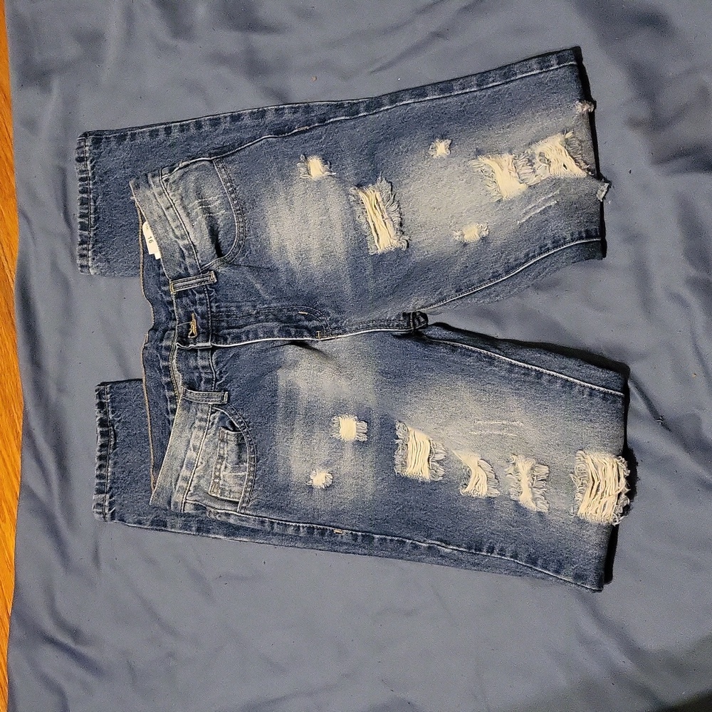 Boys ripped jeans size 16